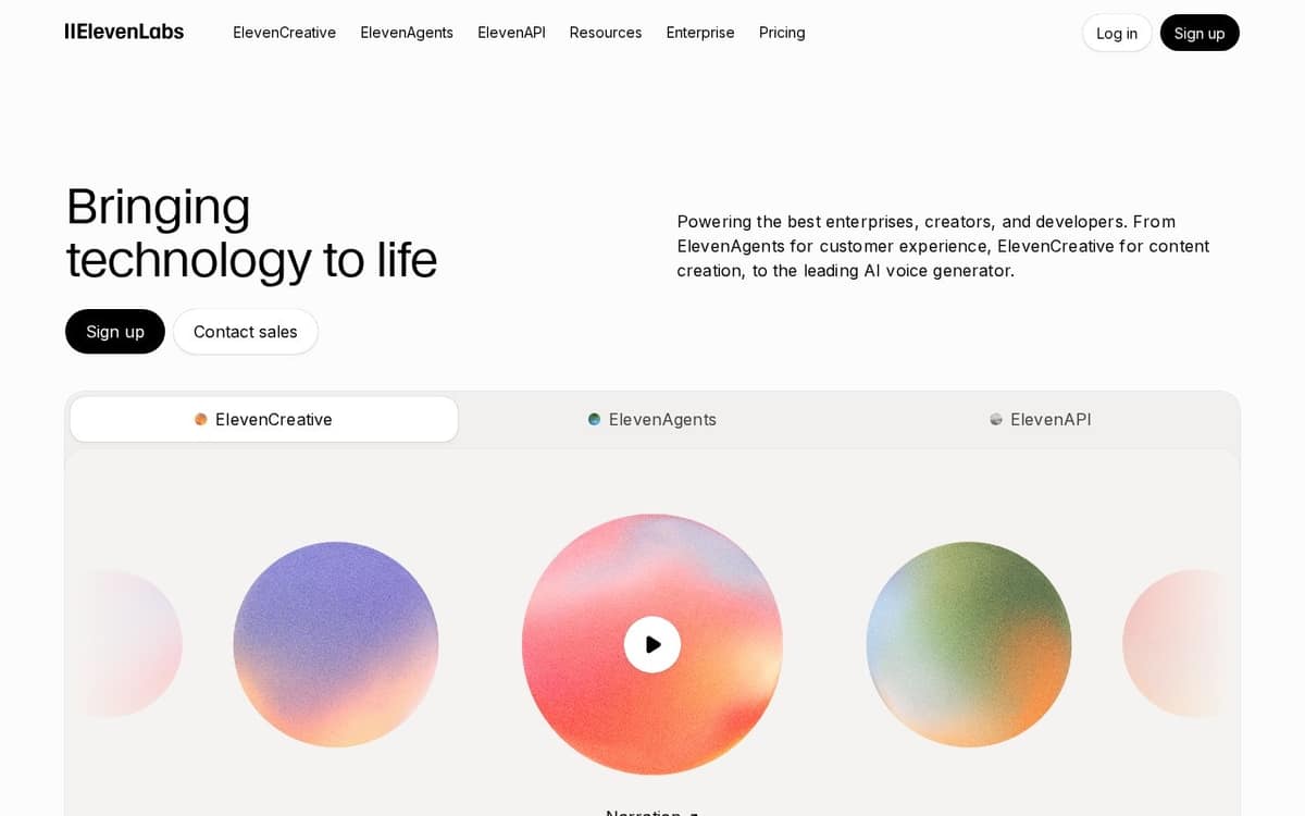 ElevenLabs preview