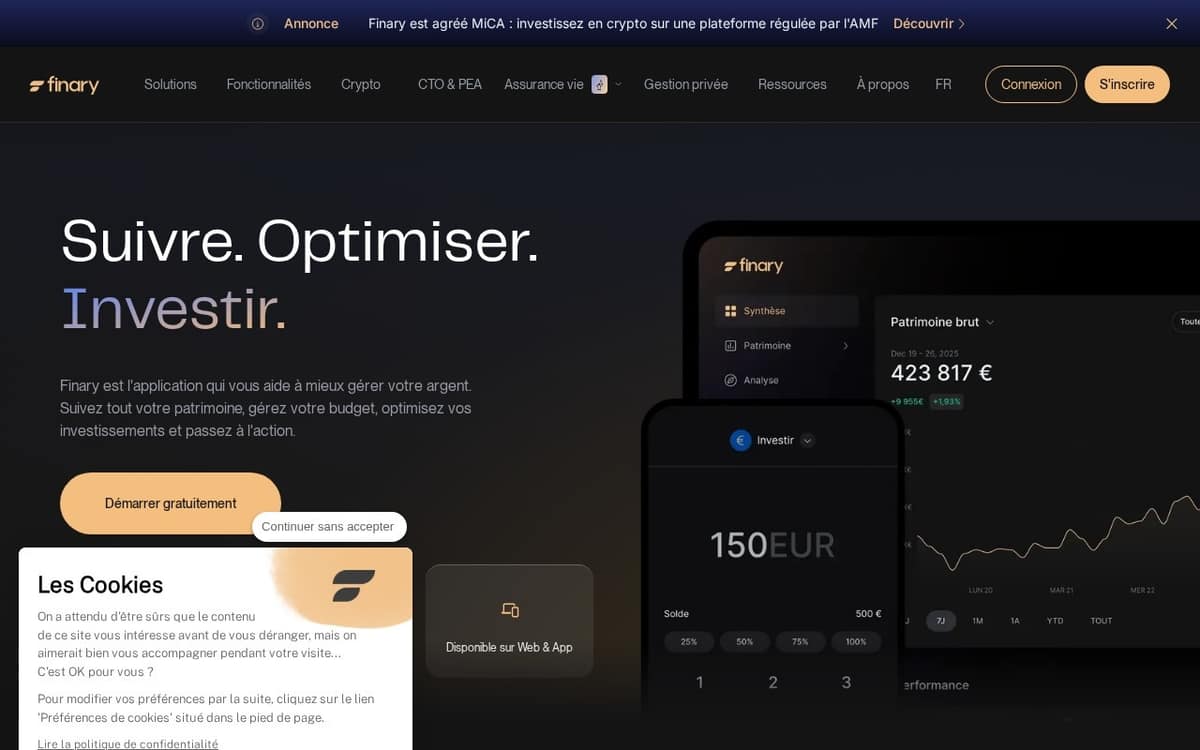 Finary preview