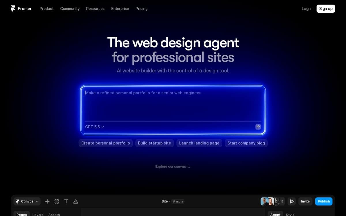 Framer preview
