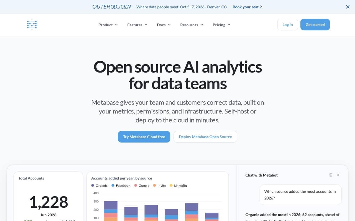 Metabase preview